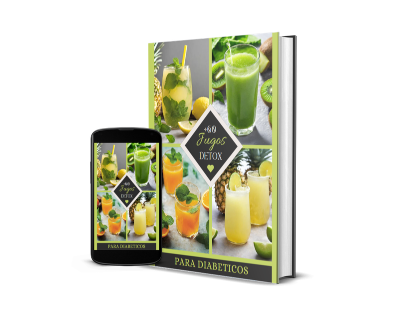 +60 Jugos Detox para Diabéticos
