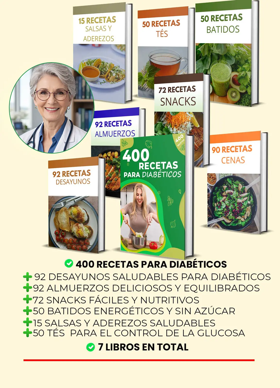 Pack completo 7 libros