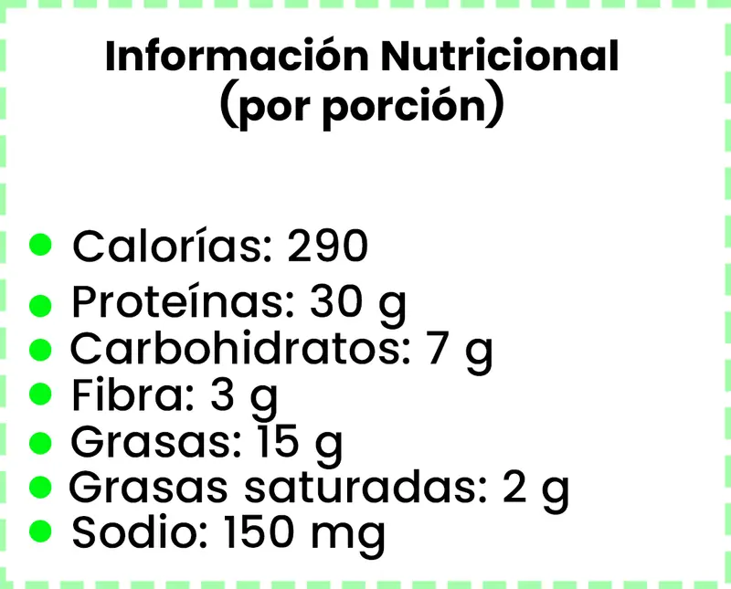 INFORMACIÓN NUTRICIONAL